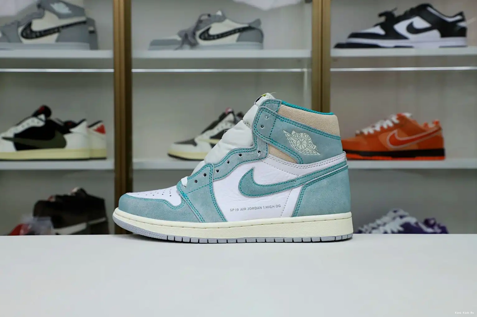 HIGH GREEN' OG AIR 1 JORDAN 'TURBO Kimikick RETRO 0417